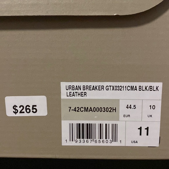 NWT Lacoste Men's Urban Breaker GTX03211 Boots Size 11 - Picture 11 of 13